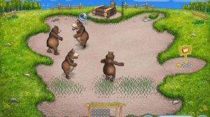 Весёлая ферма. Награда за прохождение уровня без клика по продуктам.