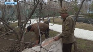 Ботанический сад Мирного открыли раньше положенного срока