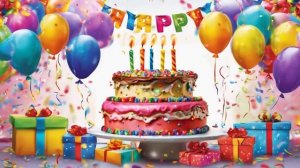 🥳 Песня на День Рождения 🎉 Happy Birthday Song 🎁 Russian Version 5 🎂