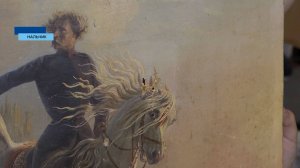 Студенты КБГУ реставрируют старинную картину