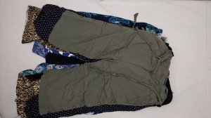 37196 Гавайки, 10пак, fiorati 1/4, секонд (extra) оптом