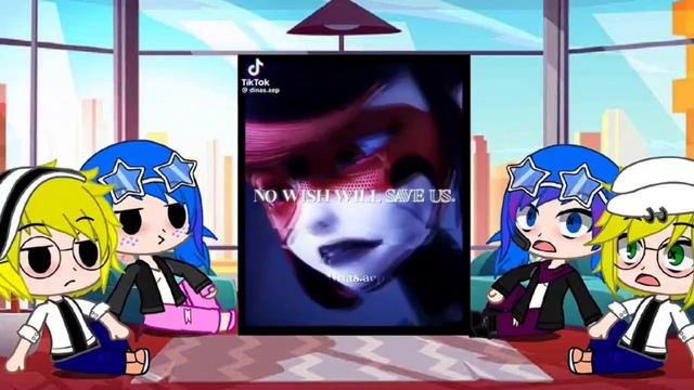 ~MLB react to Shadybug and Claw noir// Лбиск реакция на токси баг и Коготь нуара//gacha club//🥀💥 смотреть онлайн