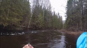 Шухтовка. сплав по реке Вологодской обл. 2024 Апрель.