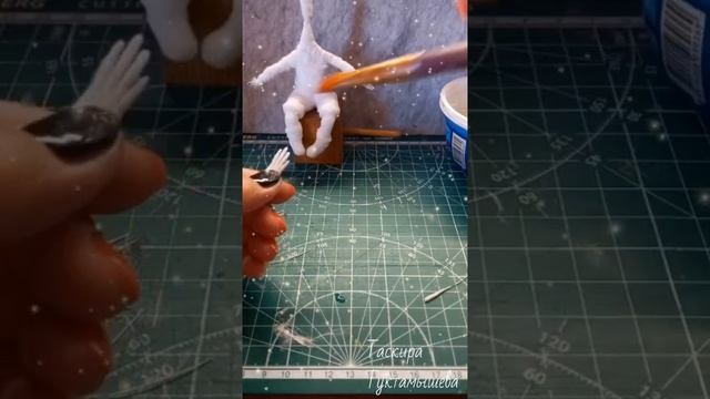 Ватная игрушка "Принцесса на горошине"
