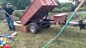 Прицеп самосвал с гидравлическим подъёмом Своими рук?
