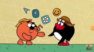 а, смайлик, блютуз,смешарик,б,что б (блин), СМС, лампочка