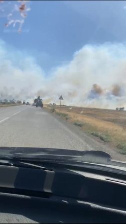 Пожар на дачах