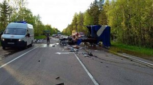 Один человек погиб в результате ДТП в Ленинградской области