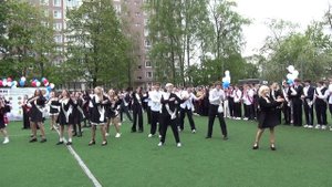 24.05.2024 Последний звонок 9 классы 391 школа. Флешмоб