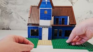 ДОМ ПРИВЕТ СОСЕД акт 1 LEGO Самоделка / Lego Hello Neighbor MOC #hellonei