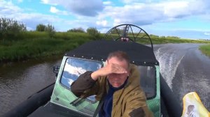 Аэролодка "Север -Охотник 650": испытания с особой жесто?