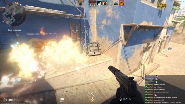 СЫГРАЛ ОЧЕНЬ БЛИЗКУЮ КАТКУ FACEIT (5 LVL) - CS2 смотреть онлайн