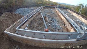 Фундамент на забивных сваях для дома из газоблока.