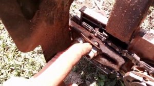 Ремонтируем пильную цепную насадку для дерева на болг