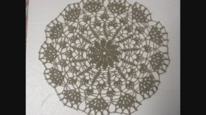 салфетка из джутовой( льняной нити )