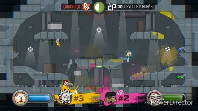 Играю с другом в Move or Die смотреть онлайн