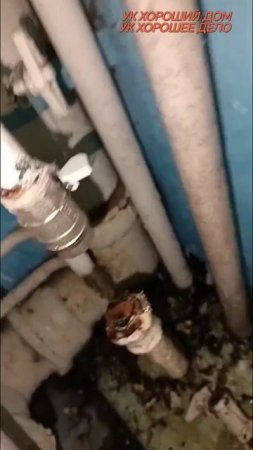ЗАМЕНА ГНИЛОЙ ТРУБЫ