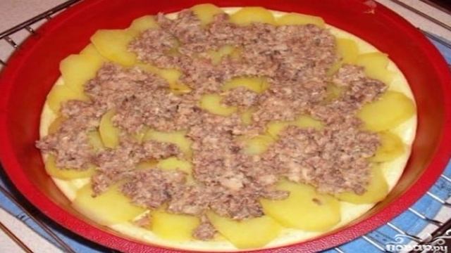 Быстрый пирог на майонезе