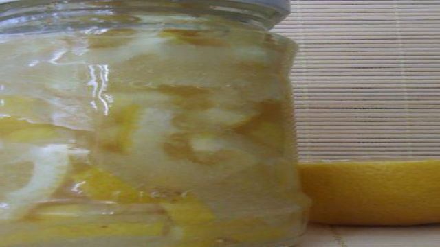 Лимон с сахаром