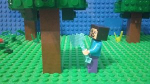 лего майнкрафт как добыть это дерево?