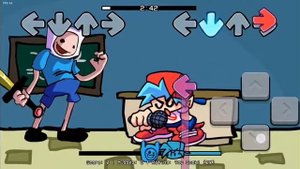 сложный глич мод на фнф!