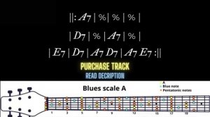 The Best Slow Blues Backing Track in A