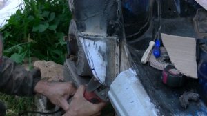 ВАЗ 2110 Арка под сапожком. Как сделать?