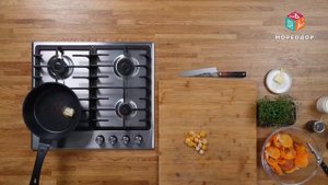 Трюфельный ГРЕБЕШОК с воздушным микс-салатом – изыск?