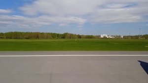 Взлëт в Пулково.Рейс Санкт-Петербург - Набережные Челн