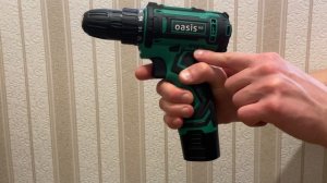 Обзор аккумуляторного шуруповерта Oasis ASB-12S Eco