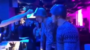 коктейль в каске