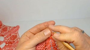 Салфетка крючком. Мальвина. Вторая часть