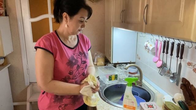 🏡МОТИВАЦИЯ на уборку МОИ ДОМАШНИЕ ДЕЛА __ чем чищу и мою в кухне ✔️болталка ✔️ влог