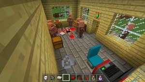 ЗАТРОЛИЛ жителей В МАЙКРАФТЕ 🤪|Кисель Minecraft