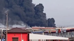 ОДЕССА 12.03 ВСЯ ОДЕССА В ДЫМУ! ПРИЛЁТ В СУДНО В ПОРТУ ОДЕ