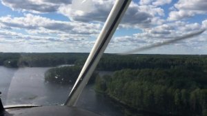 Корвет полет над Яндьозером