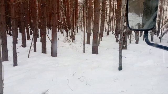 Навесили на кун косую лопату. Расчищаем дорогу на нову смотреть онлайн