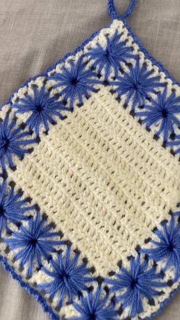 Мк на моем канале. Прихватка крючком. Вязание крючком. Вязание для начинающих смотреть онлайн