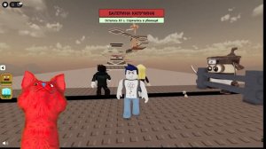 КОТЕНОК АВ СБЕГАЕТ ОТ БАЛЕРИНА КАПУЧИНО БАШНИ в ROBLOX!