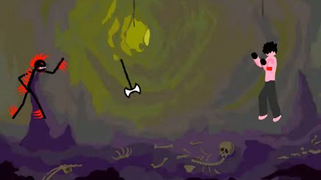 Красный стикмен VS Брюс Ли смотреть онлайн