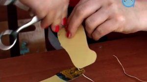 поделка подвижный мишка