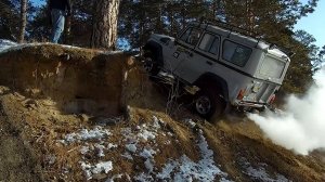 Крутая горка против УАЗа, Pajero 2 и Lexus LX470. OffRoad