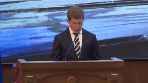 Ежегодный отчёт Губернатора региона перед депутатами Законодательного Собрания Приморского края.