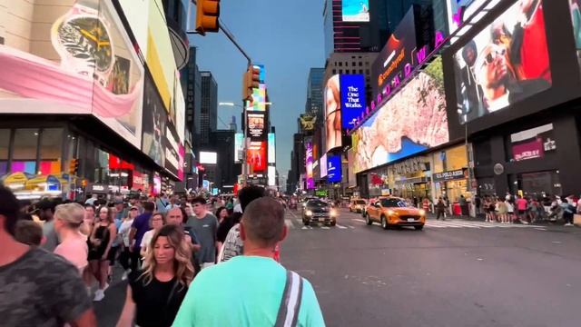 Вокруг США на машине. Часть 11. Times Square. Ночной Манхэттен смотреть онлайн