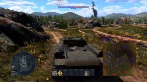 War Thunder в Аркадном бою 2,карта "38-паралеь"
