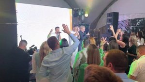 Выступление группы Иванушки International в яхт клубе Галс