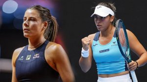 26.05.2025. Джессика Бузас Манейро - Эмма Наварро. WTA Roland Garros. Bouzas Maneiro - Emma Navarro
