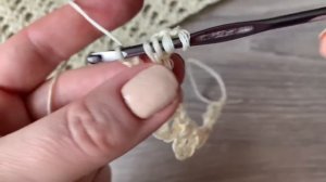 Да, это КРЮЧОК! Простой ажур: ТУНИССКОЕ вязание / Tunisian Crochet LACE Stitch