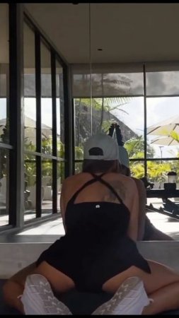 Yoga In MINI SKIRT #stretching #yoga #short #shorts #hotyoga