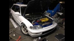Реставрация Honda Civic SiR Ⅱ EF9 B16A VTEC